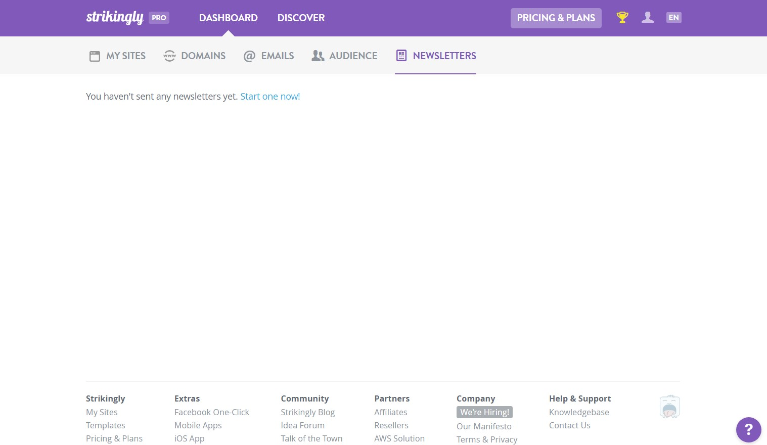 Strikingly Start Sending Email Newsletters Strikingly Start Sending Email Newsletters